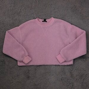 Pink Cropped Sweater